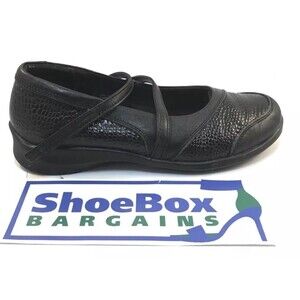 AETREX BLACK MARY JANE WOMEN SHOES SIZE 7.5 Narrow